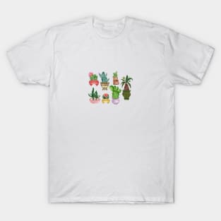 Cactus3 flower pot T-Shirt